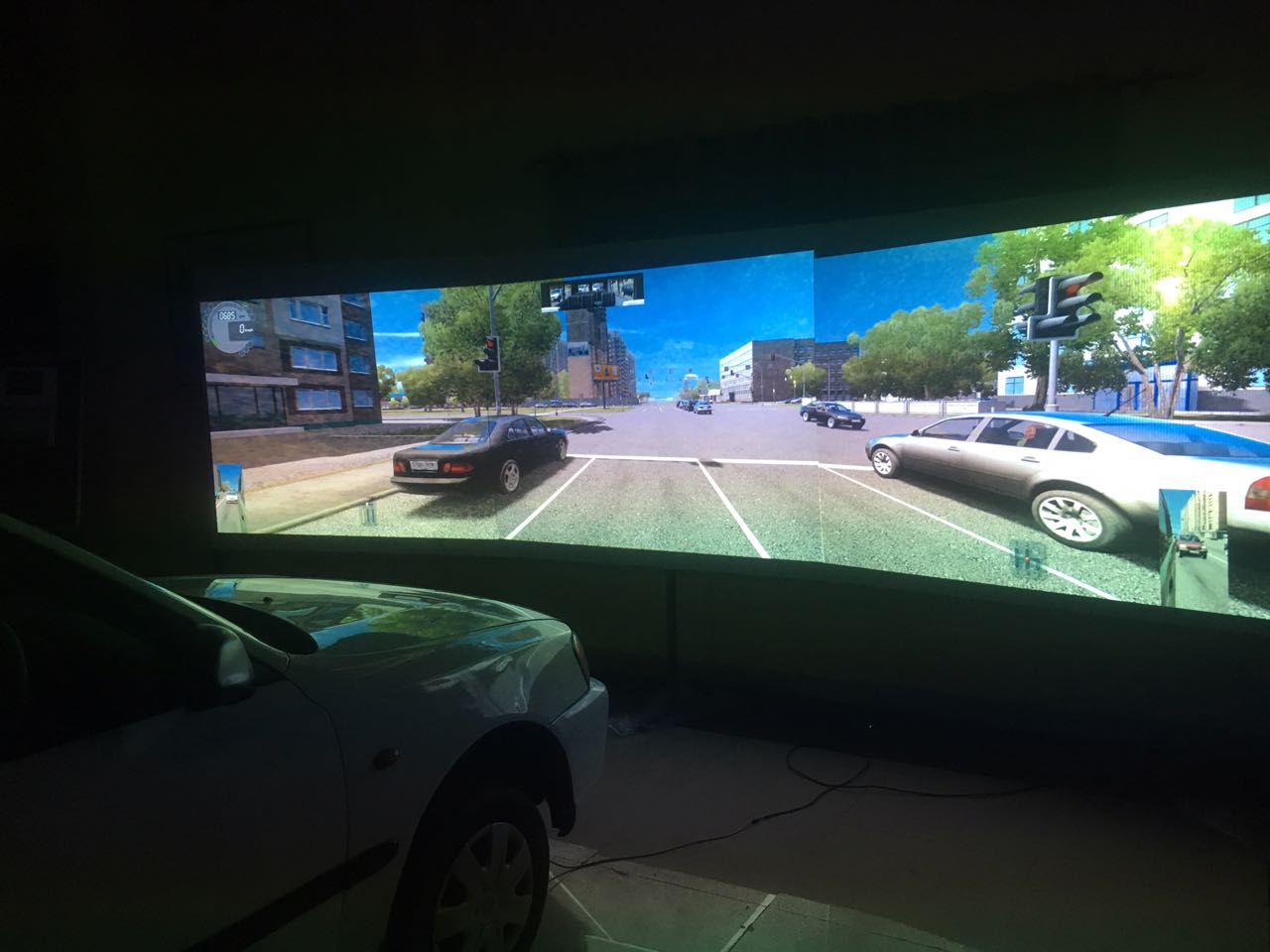 Full Cabin Car Driving Simulator